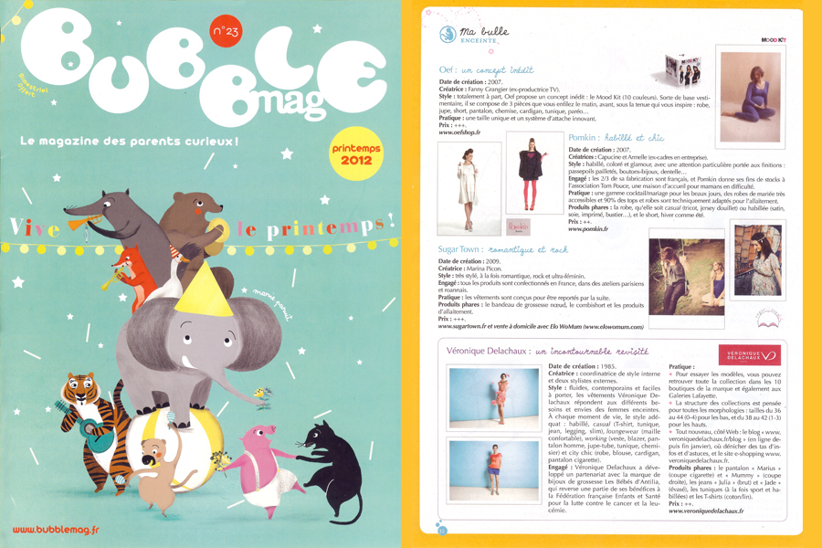 Bubble Mag Printemps 2012